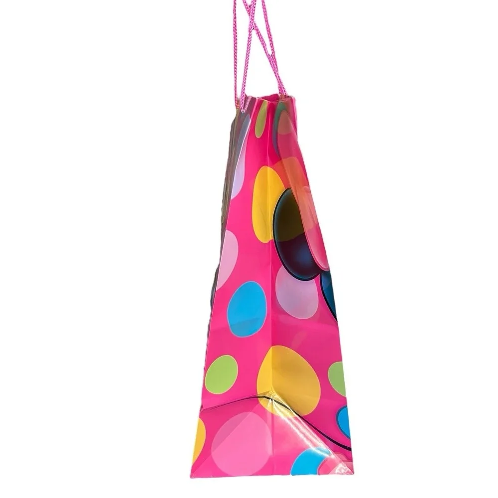 Disney Hallmark Expressions Pink Minnie Mouse Birthday‎ Gift Bag Set Kids Party